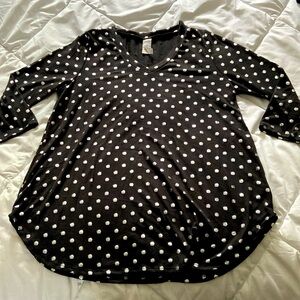 Honeyme size M 3/4 sleeve top